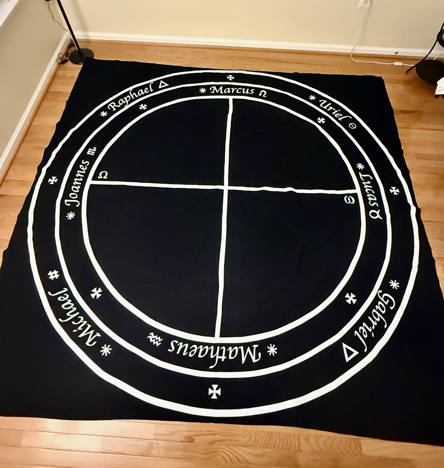 Elect Cohen Knights of the Universe / Elus Coen Equinox Floor Cloth