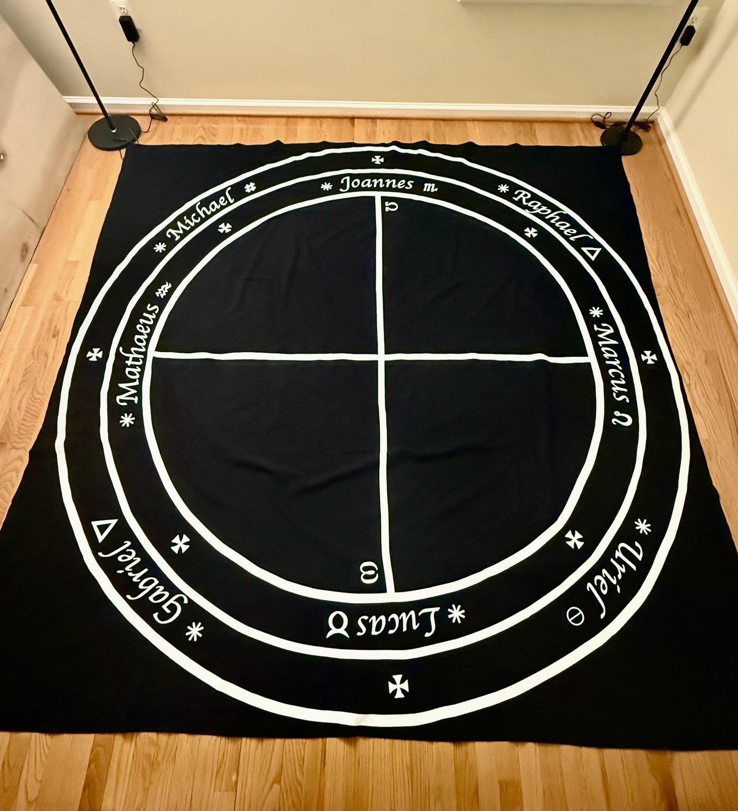 Elect Cohen Knights of the Universe / Elus Coen Equinox Floor Cloth