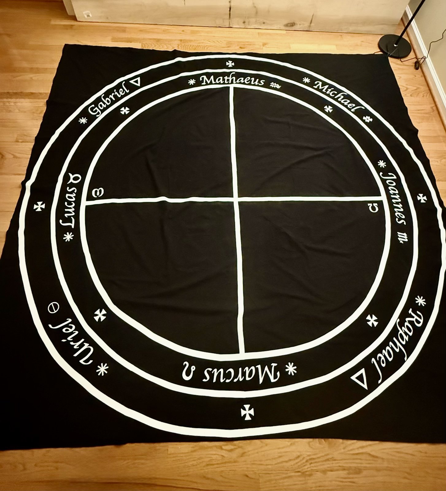 Elect Cohen Knights of the Universe / Elus Coen Equinox Floor Cloth