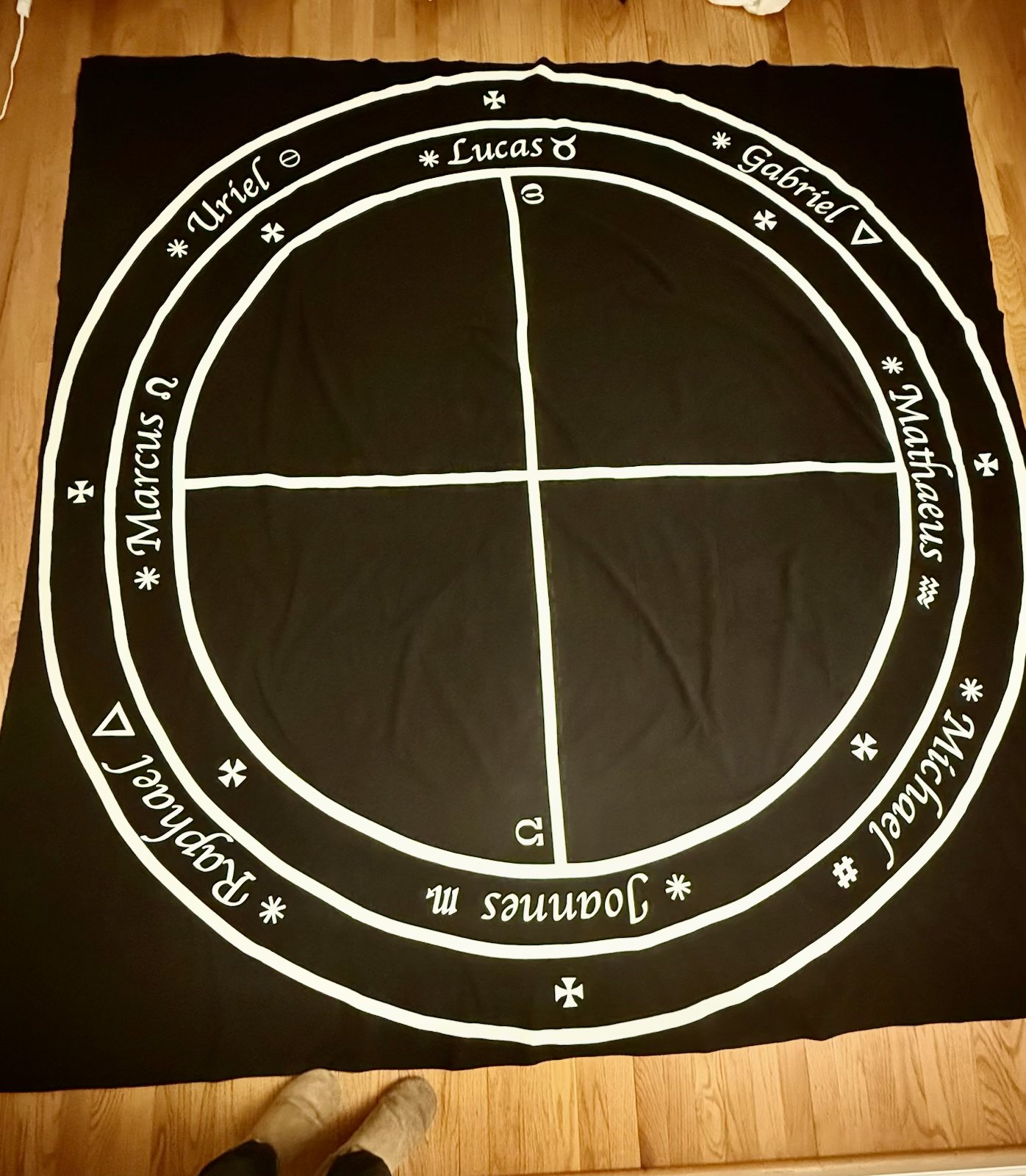 Elect Cohen Knights of the Universe / Elus Coen Equinox Floor Cloth